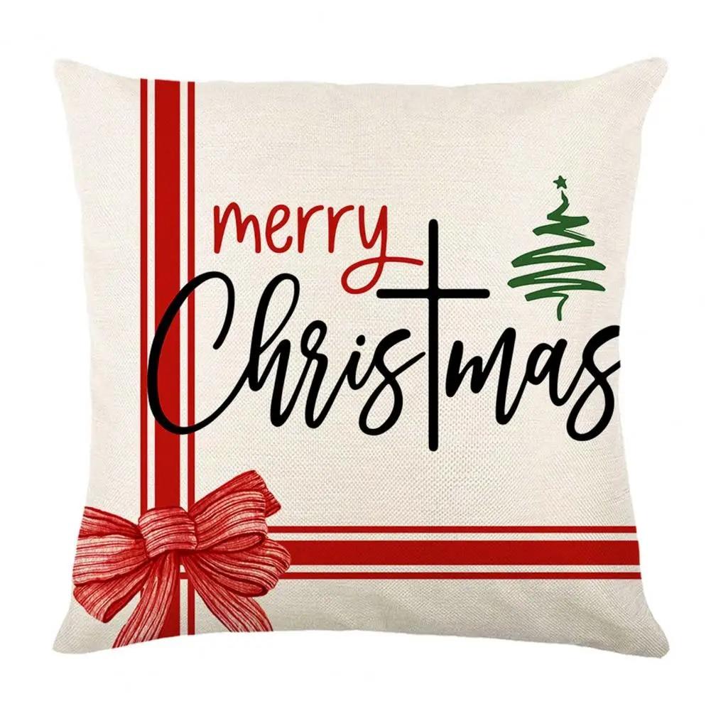 

Санта-Клаус Різдвяна ялинка вантажівка шкарпетки, шапки Giggle Words, спальня диван сидіння автомобіль ресторан різдвяні прикраси подушка рукав 40x40cm