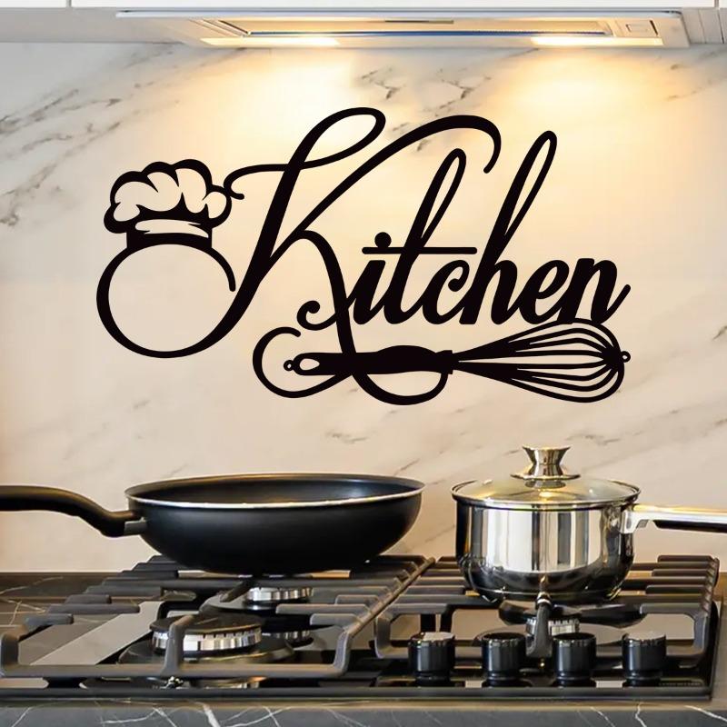European Simple INS Style English Phrase Wall Stickers Self-Adhesive Decals for Kitchen Dining Room Home Decor