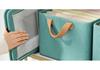Steel Frame Large Capacity Foldable Storage Box for Toys, Clothes, Pants, and Wardrobe Organization