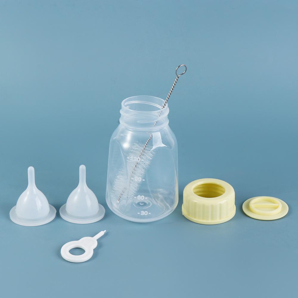 Bite Resistant with Scale Cat Feeder Rabbit Feeding Bottle Pet Milk Bottle Kitten Nipple Bottle