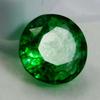 6 .10 Ct NATURAL Green EMRALD Round Shape Loose Gemstone