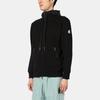 Moncler Printed Zip Hooded Jacket Men Jackets Black I10918G00034899WC999