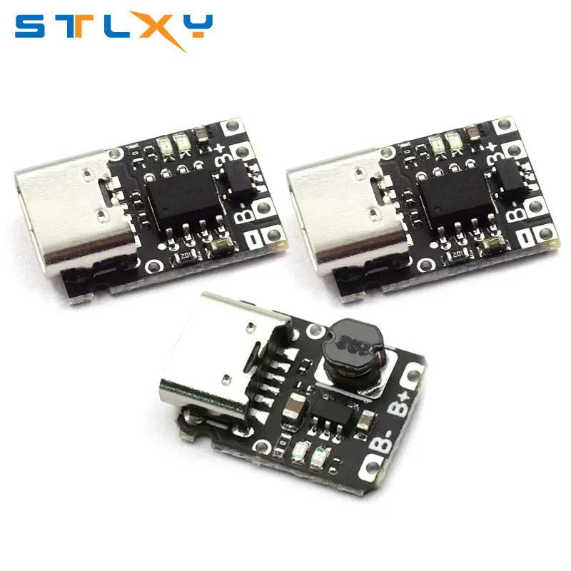 Type-C Li-ion Charger Board TP4057 A Charge Current Overcharge Protection With Temperature Control