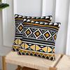 African Bogolan Africa Ethnic Tribal Art 2 Pcs Square Pillowcase Pillow Cover Cushion Zip Decorative Throw Pillow For Home Car