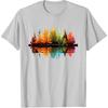 Nature Reflection Forest Trees Outdoor Wildlife T-Shirt