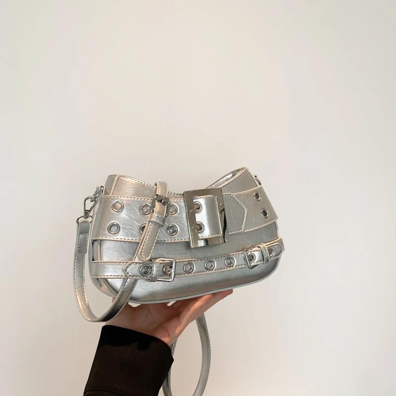 Fashion Women Messenger Bag Personality Trend Simple Shoulder Bag Luxury Designer Large Capacity Texture Western Style Handbags