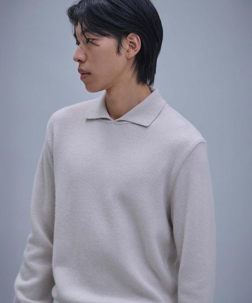 SHIFT.G Collarturtleneck Sweater Ivory