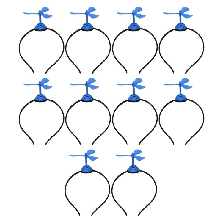 10 Piece Stylish Headbands Lovely Windmill Design Hair Band Photography Props For Adults Kids Sports Enthusiasts