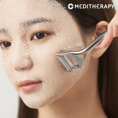 Rullo per il viso con ago antirughe (Foglio maschera non incluso)