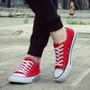 2025 Men Shoes Lace-up Athletic Summer Leisure Sneaker Fashion Breathable High Top Canvas Vulcanized Shoes Zapatos