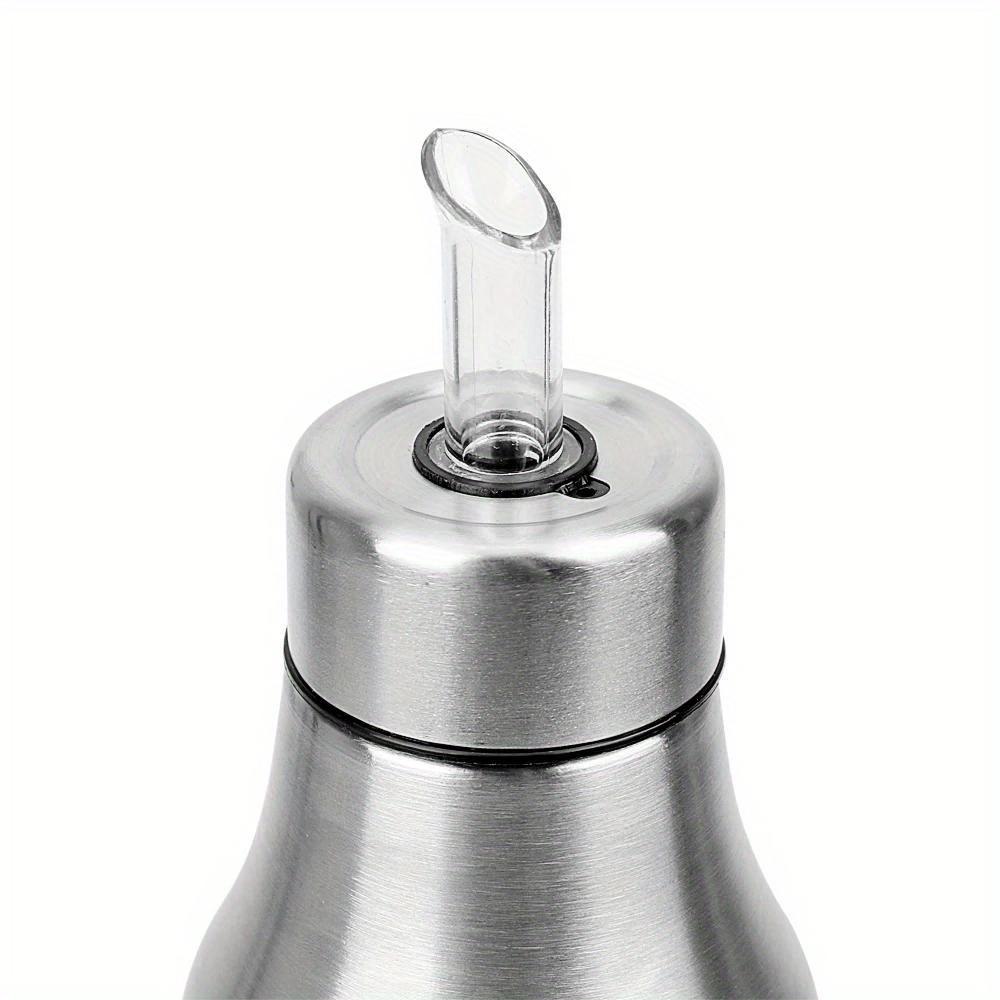 1PC 750ML Oil Dispenser Stainless Steel Kitchen Supplies Leak Proof Durable Gravy Boat Soy Sauce Olive Oil Bottle Oil Can