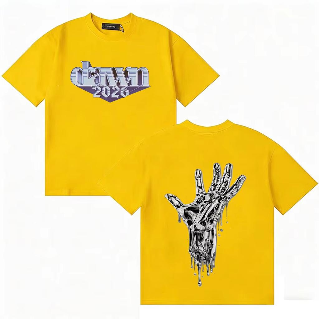 The Weeknd After Hours Til Dawn 2026 World Tour Fashion Hip Hop Loose High Quality Popular Crew Neck Short Sleeve Women And Men T-Shirt