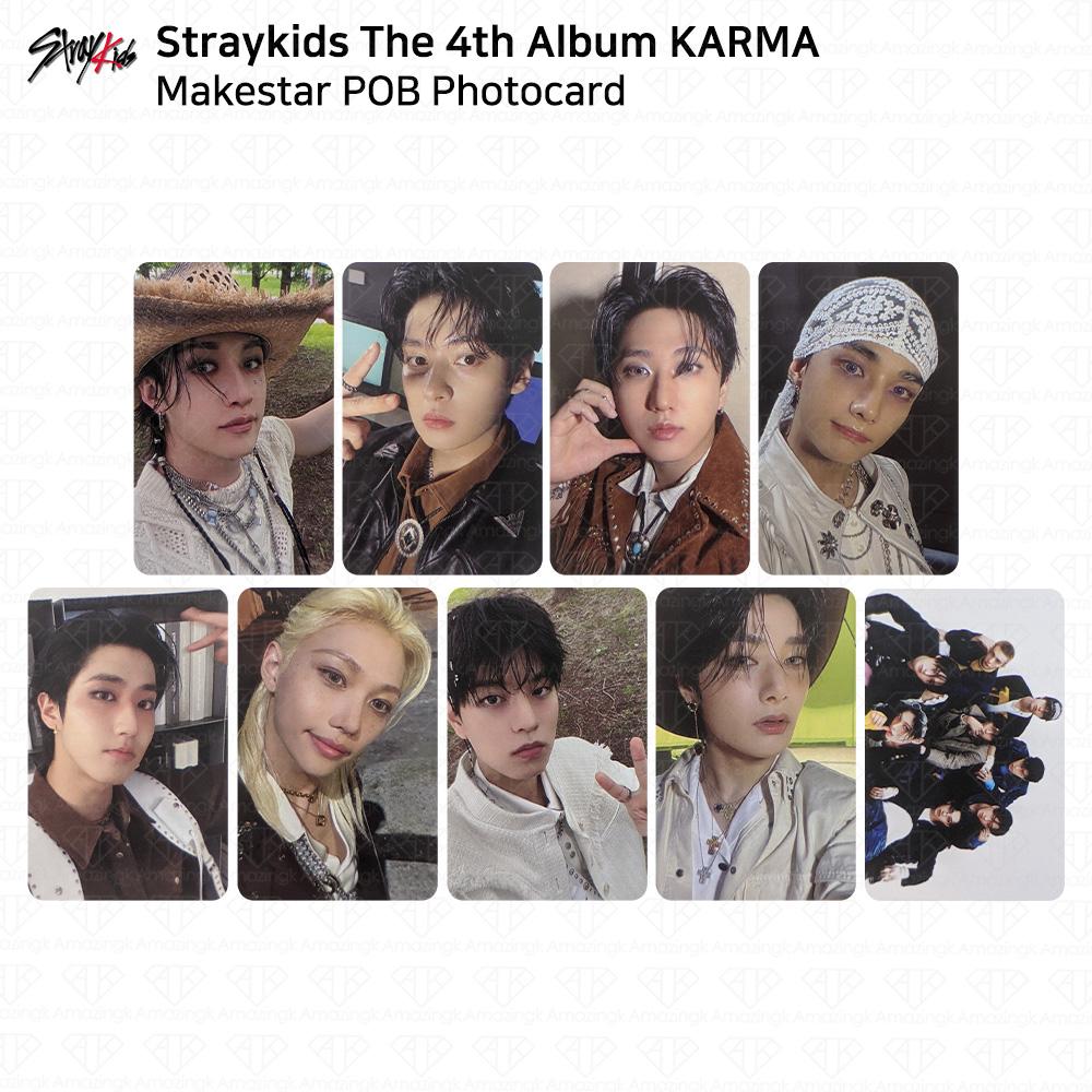Stray Kids The 4th Album Karma Makestar POB Photocard KPOP K-POP SKZ
