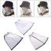 Outdoor Mosquito Head Cover Mesh Net Face Protector Cap Gardening Hat Bee Insect-proof Hat for Travel Hiking Camping Fishing Cap