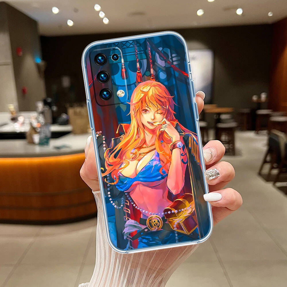 One Piece Nami Phone Case for Motorola Edge 20 30 S30 40 50 Fusion Lite Plus Pro Neo Ultra One Hyper Power Action Zoom Macro Vision