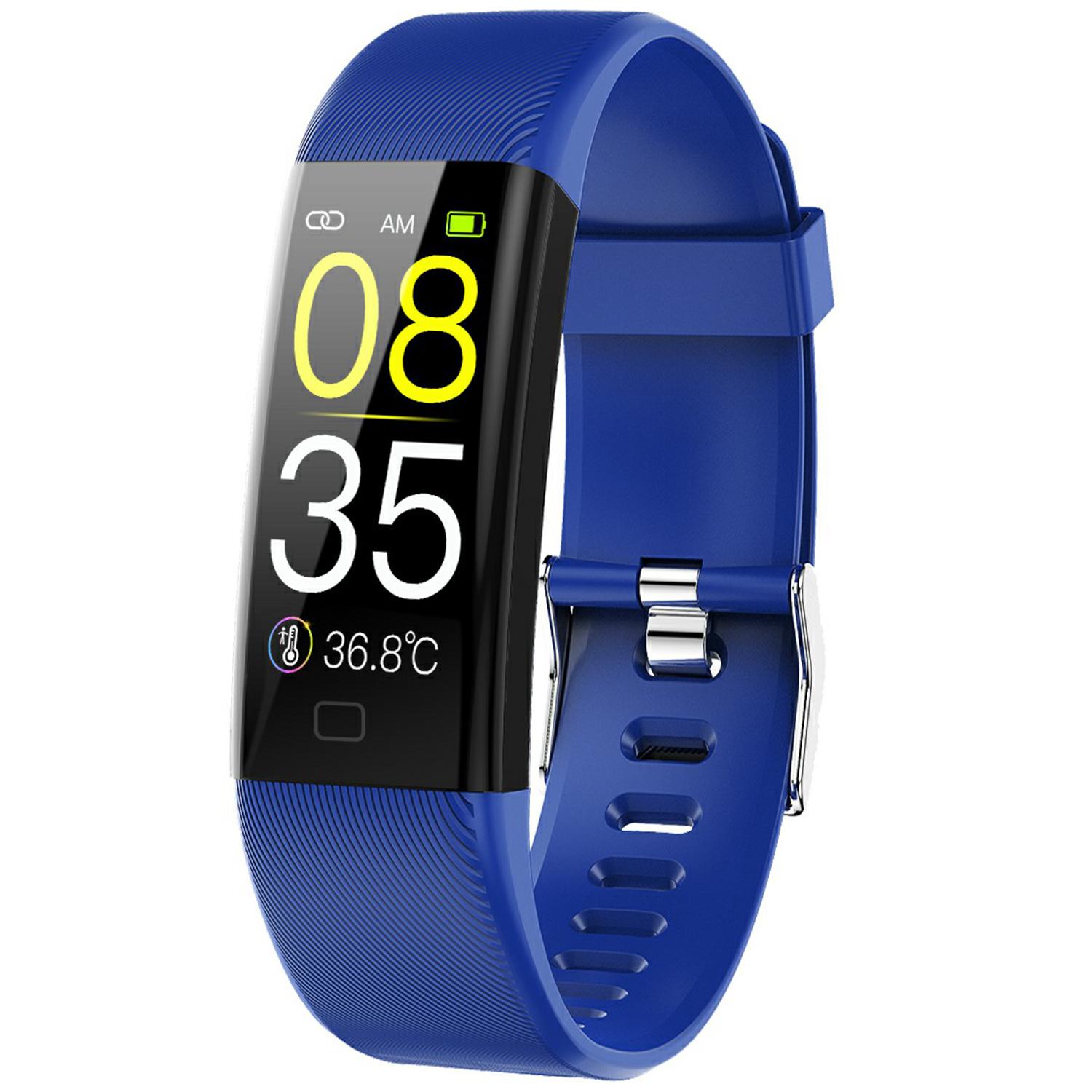 

F07T Смарт-годинник з моніторингом серцевого ритму Водонепроникний наручний браслет Фітнес-трекер Blue