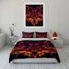 Abstract fiery smoke pattern. Bedding sets Duvet cover sets Duvet covers Pillowcases(1 * Duvet Cover 2 * Pillowcases, without duvet insert)