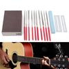 14 Pcs Guitar Repairing Tool Set Grinding Sponge Polishing Stone Fret Gauge File Set