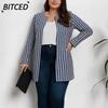 Damen Vintage Casual Herbst Winter Langarm Jacken & Mäntel