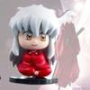 Cartoon Anime Inuyasha Sesshomaru Pvc Figurine Collectible Mini Toy Ornament