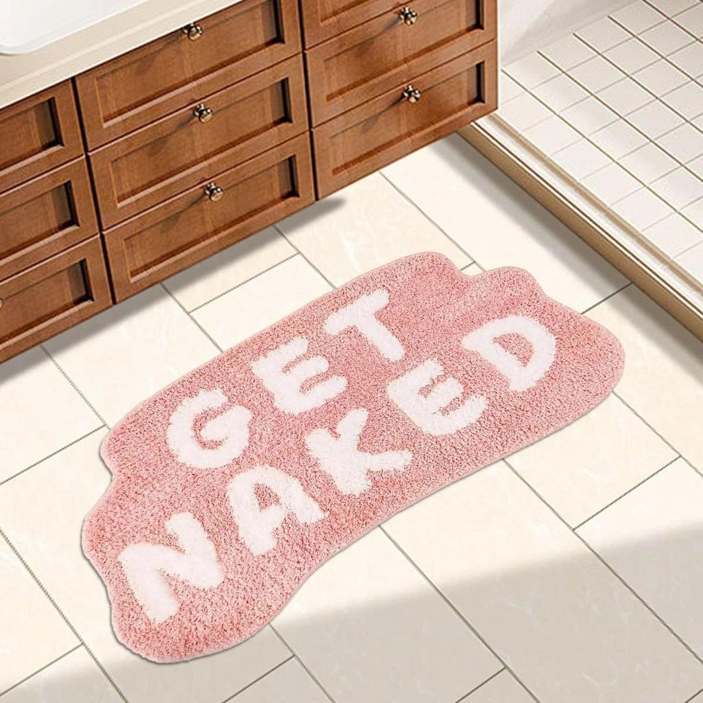 Faux Cashmere Absorbent Floor Mat Bath Door Rug Fast Dry For Entryway Bathroom Hallway In Stock Gift For Families