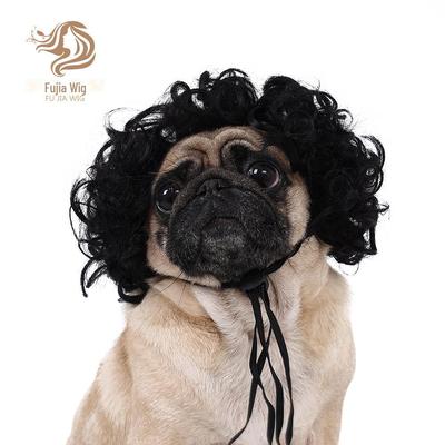 Universal Pet Wigs for Cats & Dogs - Funny Christmas & Halloween Afro