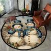 Christmas Rugs: Santa, Snowflakes & Holiday Designs for a Magical Home Bedroom room floor mats New Year home decoration