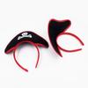 Piratenhut Stirnband Halloween Piraten Stirnband Halloween Diademe und Krone Haarband Tag der Toten Stirnband Maskerade