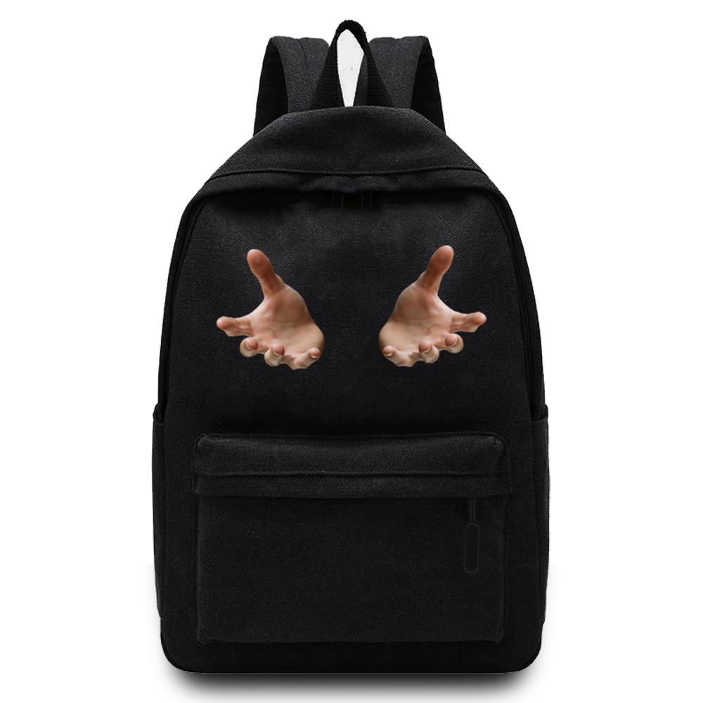 Women Shoulders School Bag Canvas Unisex Backpacks Sport Bag Chest Pattern Printed Casual Backpack Designer Laptop Backpack