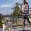 Homie Pettie Dog Leash with Smartphone Storage Extendable Enhanced Lumbar Reduces Strain on the Suitable for Running and Fits Medium and Large