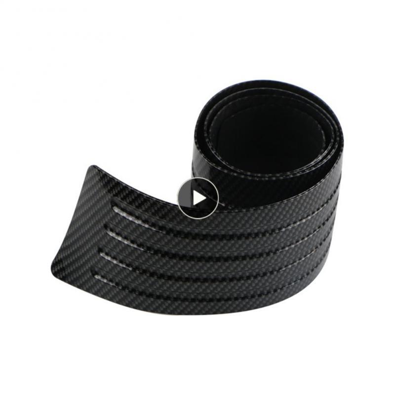 

Защитная полоса для багажника автомобиля от столкновений, Защитная полоса из углеродного волокна, задняя защитная полоса, защита от царапин, Защитная полоса на дверной порог