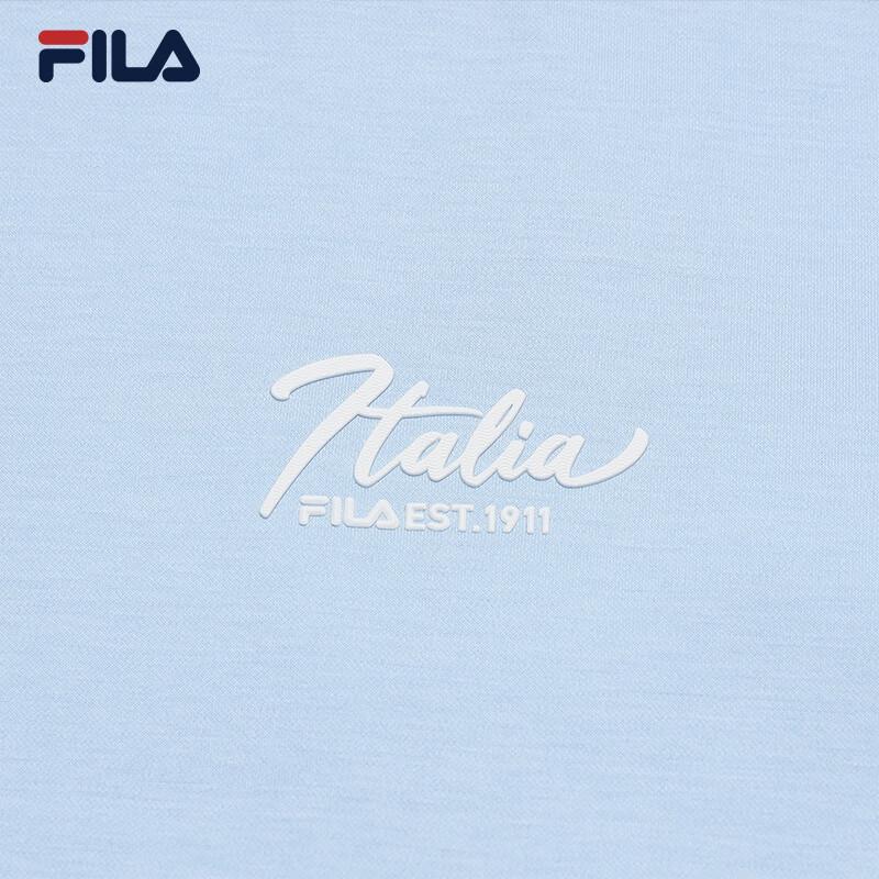 Fila Women's Knitted Short Sleeve T-Shirt with Slit Back