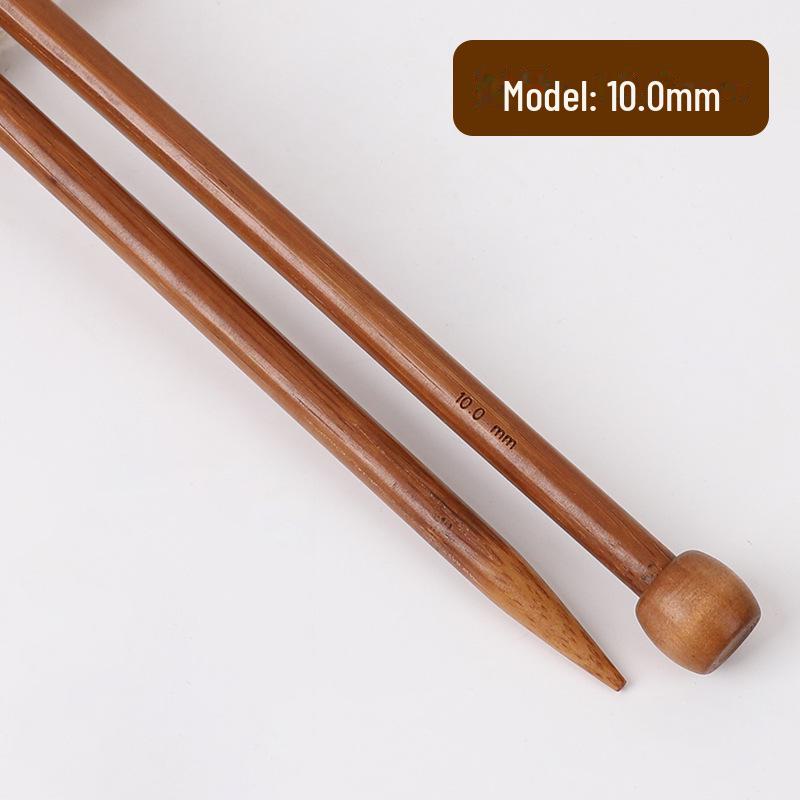 

Набор спиц для вязания свитеров из карбонизированного бамбука с одной головкой для ручного вязания