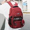 Style Backpack For Men Women Large Capacity Travel Schoolbag With Multiple Compartments