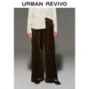 UR 2025 Women's Amber Glow Elastic Waist Wide-Leg Pants
