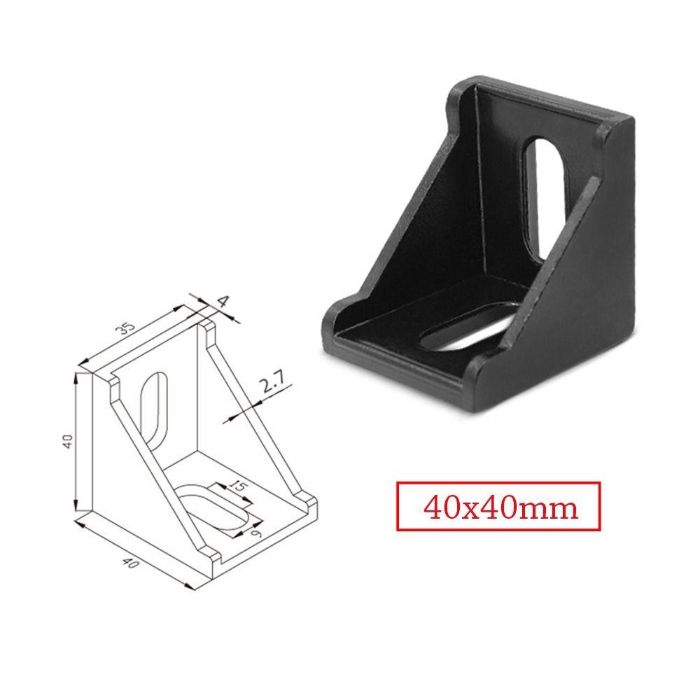 5Pcs/set Fasteners Angle Bracket 90 Degree Corner Support Bracket Durable L-Shaped Connector