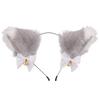 Cat Ears Bell Headband - Cosplay Catwoman Hair Accessory for Christmas & Halloween