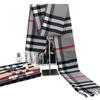 Autumn And Winter Scarves Imitation Cashmere Warm Men'S Plaid Scarf Manufacturers