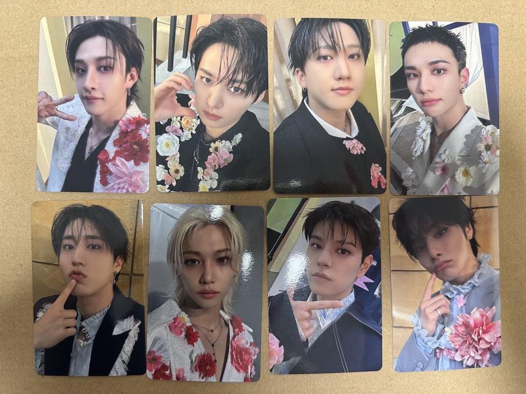 [USED] Stray Kids Hollow Trading Cards, Tower Records Complete Set