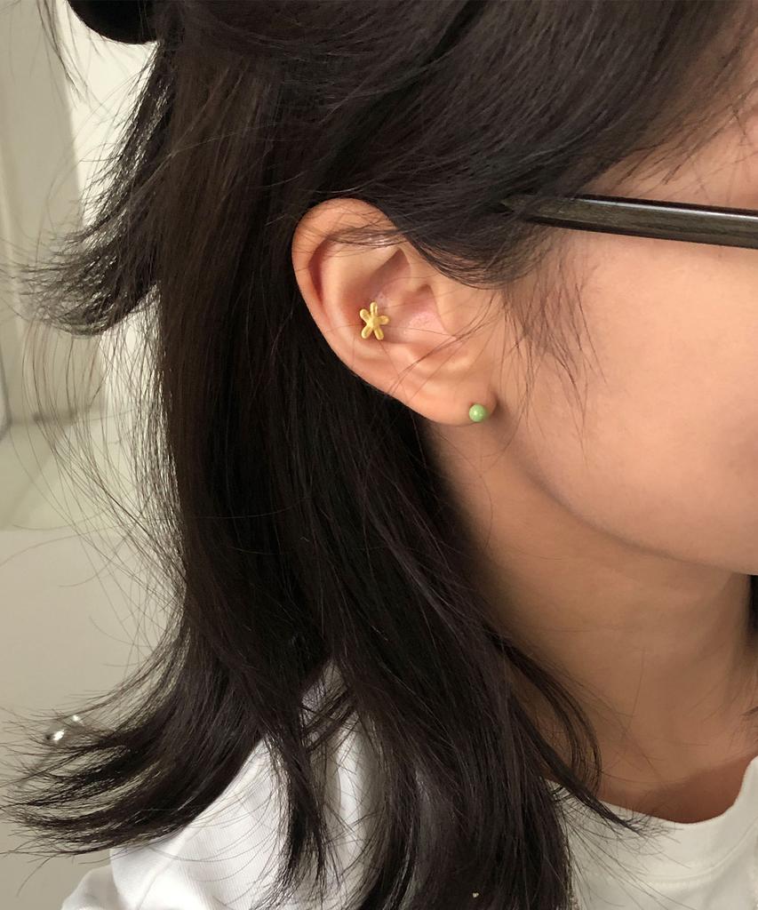 It Doesn'T Matter Pastel Doodle Piercing (Butter)