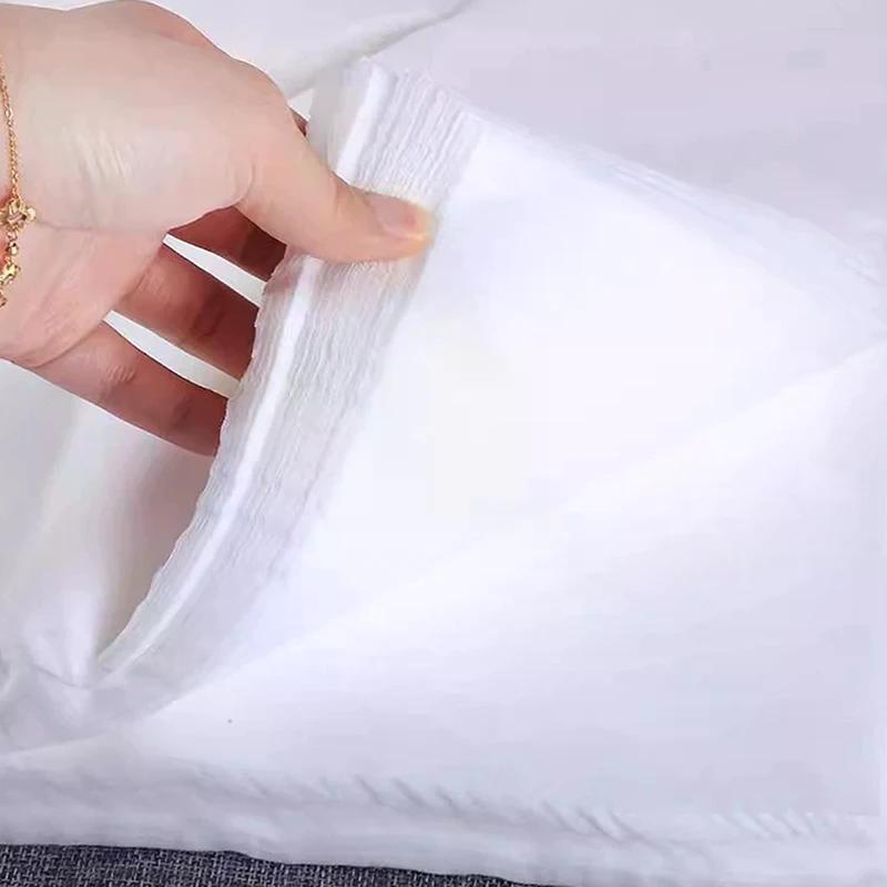 100pcs Disposable Beauty Salon Face Towel With Hole For Face Lying Pillow Massage Bed Hole Cross Lightweight Breathable Face
