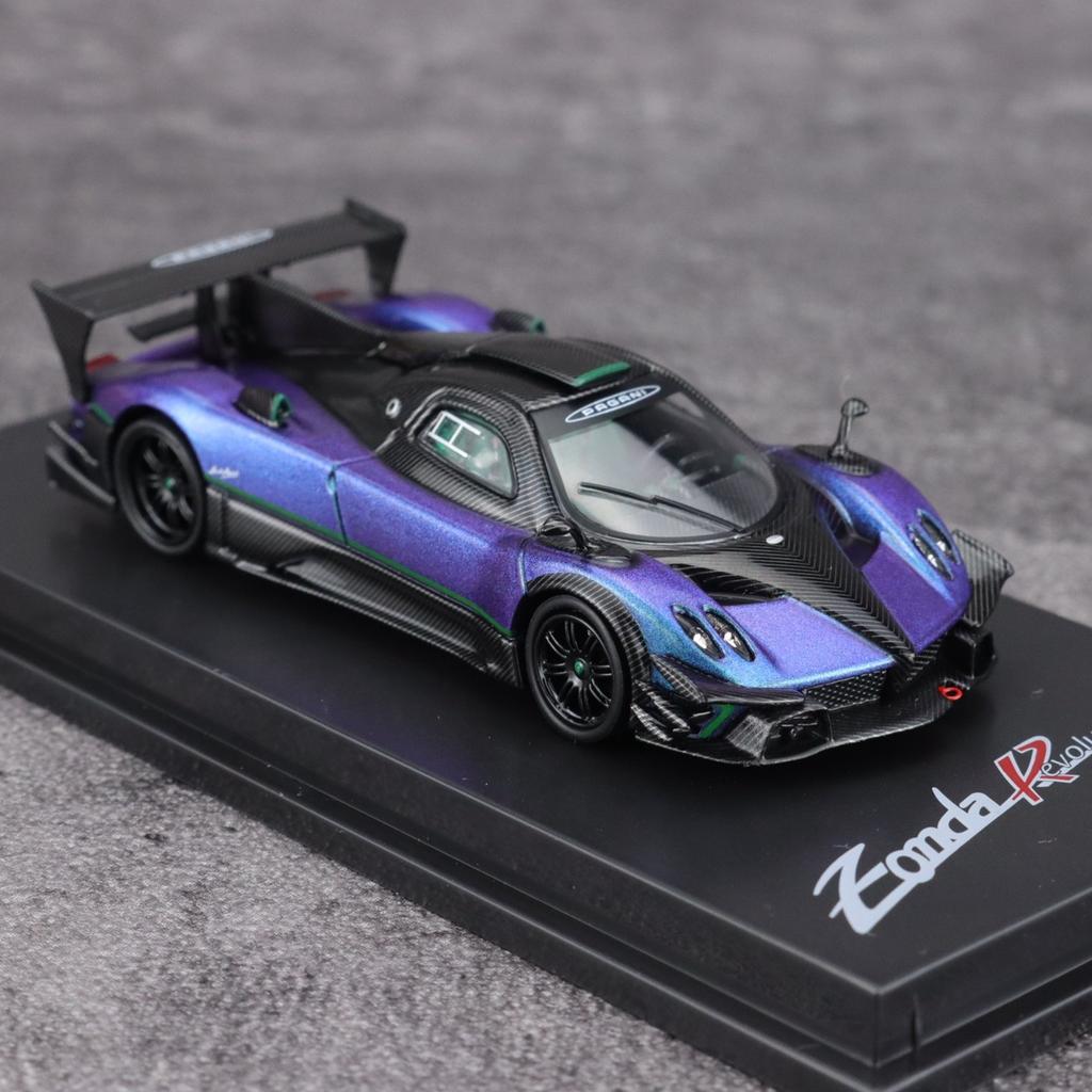 CM 1:64 Pagani Zonda Revolution REV Alloy Car Diecasts & Toy Vehicles Car Model Miniature Scale Model Car For Children