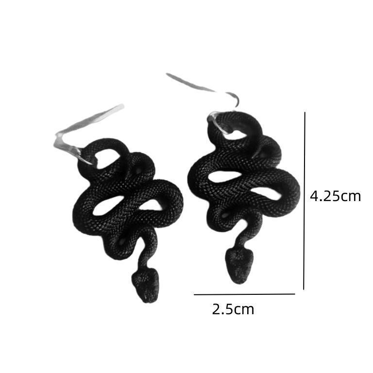 Animal Snake Alloy Earrings Handmade Trendy Jewelry For Women