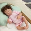 48cm Full Body Silicone Vinyl Doll Painted Baby Doll With Rooted Hair For Kid's Christmas Gift Muñecas Reborn Doll Toy