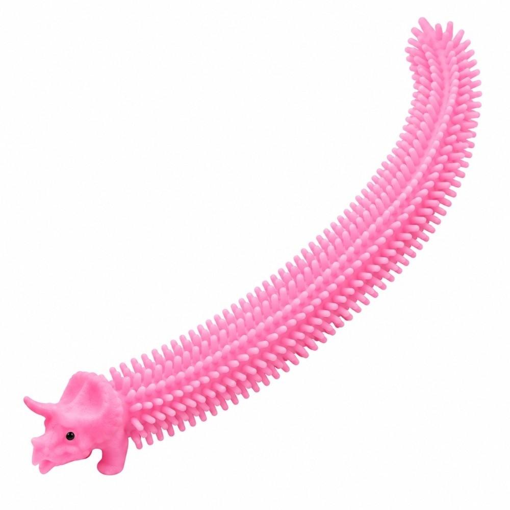 10pcs Stress Relief Stretch Fidget Toy Soft Dinosaur Squeeze Toy Fun Stretching Rope Toy  Kids