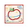 Apple Duoduo Cute Reusable Adhesive Sticky Notes for Students and Office