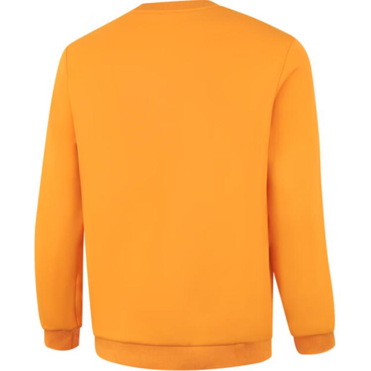 Li-Ning Comfortable Casual Solid Color Hoodie Men hoodies Orange AWDUB25-6