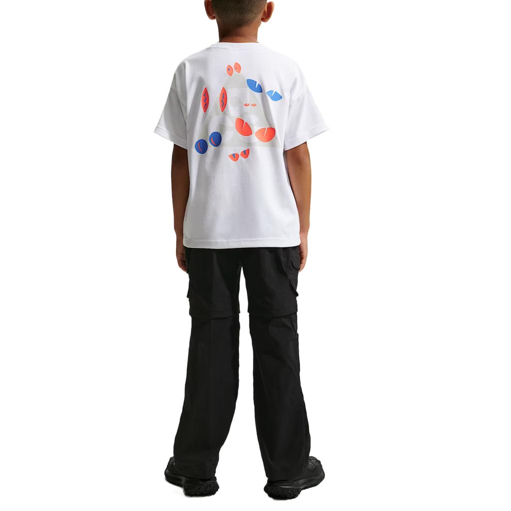 Nike T-Shirt SS26 Moisture-Wicking Quick-Dry Loose Fit Crew Neck Kids tops II0365-100