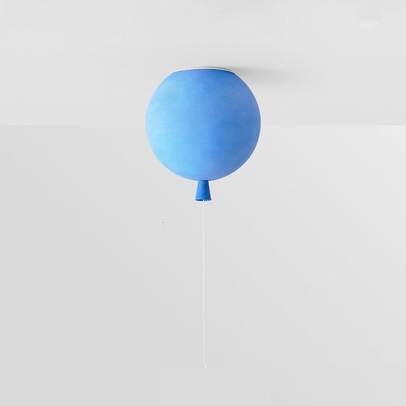 Children's Princess Room Ceiling Lamp - Creative Balloon Design for Bedroom, Balcony, Colored Kindergarten, or Playground Décor