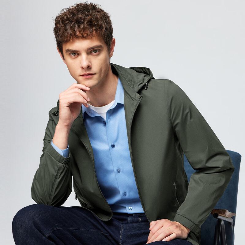 Hodo Men's Detachable Hood 2-in-1 Jacket